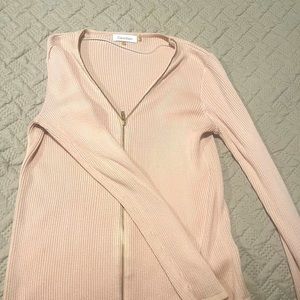 Calvin klein top light pink